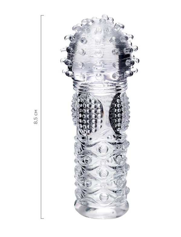 Hicks finger attachment is made of a safe, soft and elastic ... A-Toys - Hicks Finger Sleeve - Clear photo-7