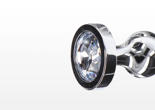 The Diamond Star Beads is a quality butt plug with a silver ... ToyJoy - Diamond Star Anal Beads S photo-3