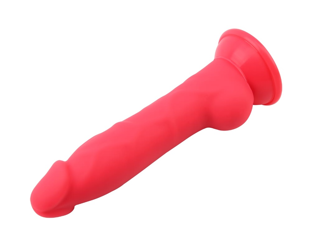 Material:Liquid Silicone
Product Size:23cm,Φ4.4cm
Product We... Chisa - C-Block Dildo - Red photo-4