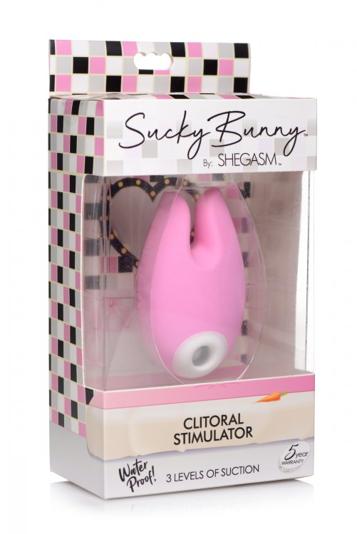Meet your adorable new sucky bunny! This clit centric vibrat... Inmi - Sucky Bunny Clitoral Stimulator - Pink photo-9