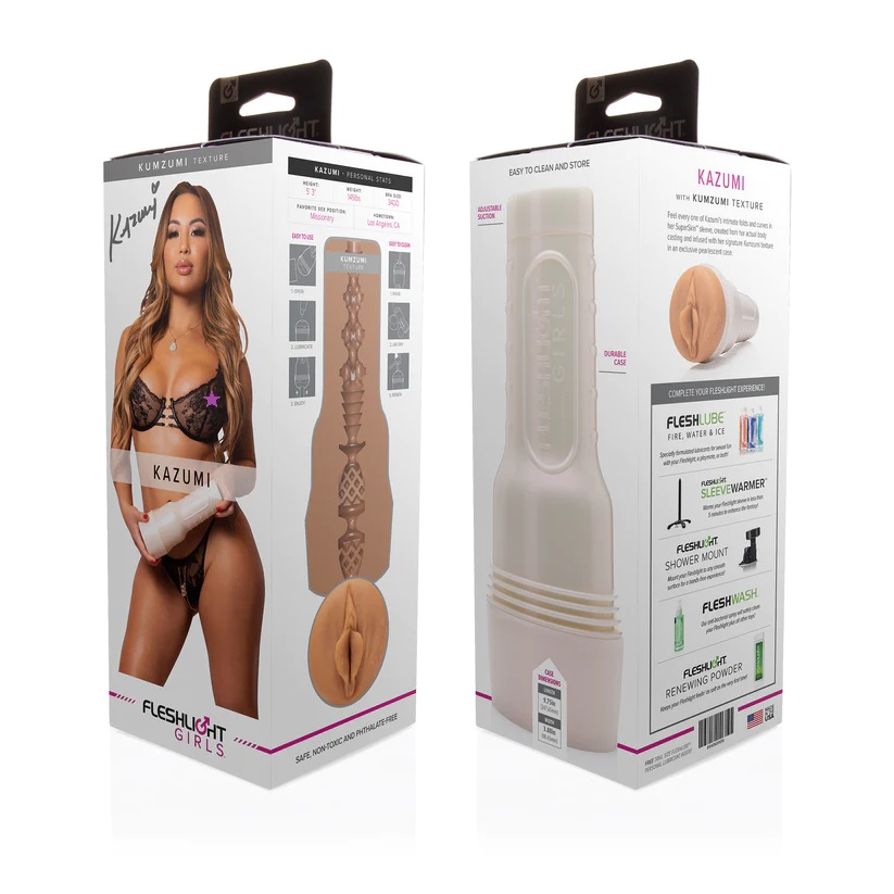 Discover paradise with the perfect stroker, expertly designe... Fleshlight - Kazumi Kumzumi Masturbator photo-9