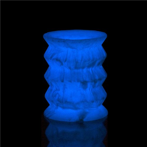 Looking for an exhilarating experience? Let the new Addictio... Addiction – Glow Reversible Stroker w Vibro Bullet photo-3