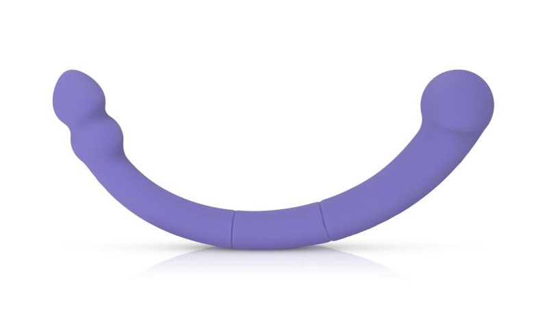 Good Vibes Only offers the best material and a powerful moto... Good Vibes Only - Leah Double End Vibrator - Purple photo-4