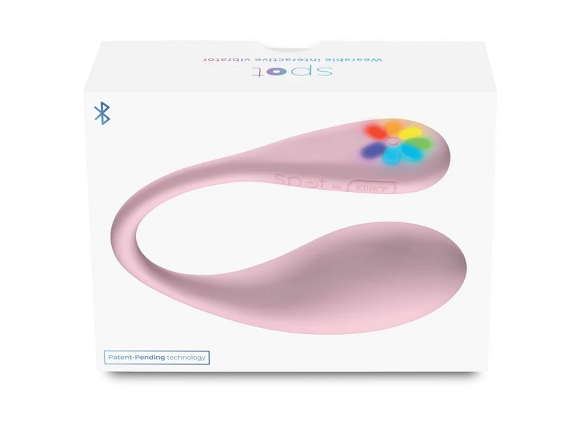 Brighten up your playtime with Spot - a wearable egg vibrato... Kiiroo - Spot APP Wearable Vibro Egg - Pink photo-11