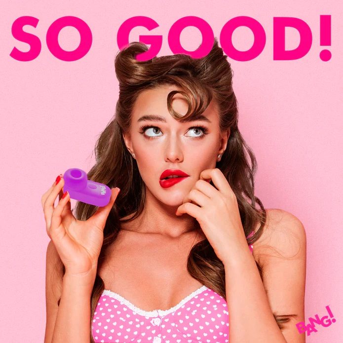 Unveil a new world of discreet pleasure with our mini clit s... Bang! - Mini Clitoral Stimulator - Purple photo-2