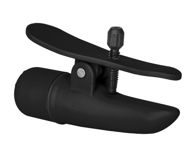 Engage in erotic nipple fun with the designer Nipple Play Ni... CEN - Nipplettes Vibro Clamps - Black photo-4