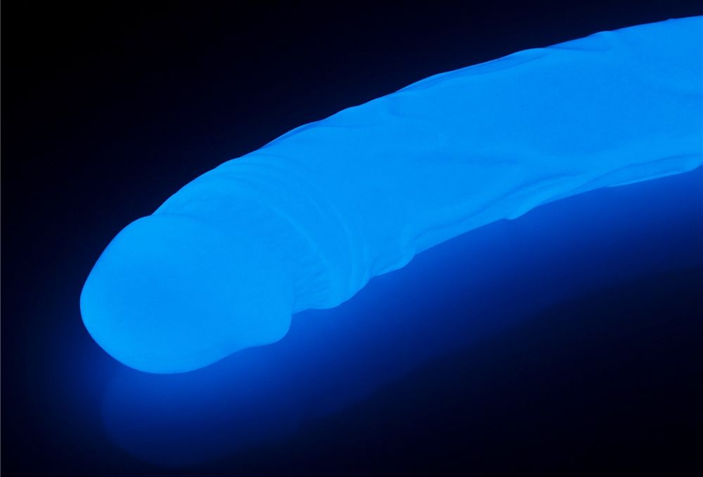 Illuminate your darkest pleasures with Lumino play dildo.
Lu... Lovetoy - 14" Lumino Play Double Dildo - Clear photo-15
