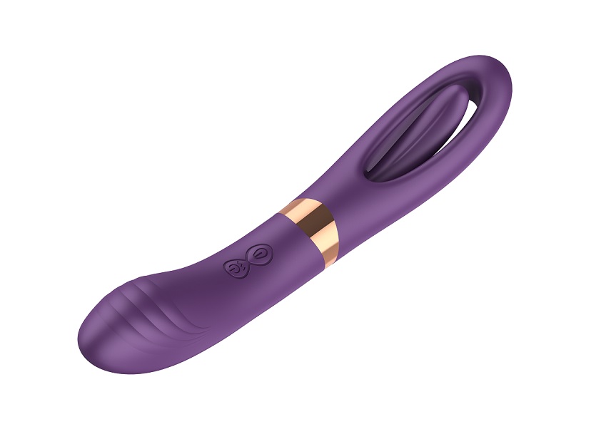 10 Kinds of vibration
10 Kinds of Flicking
Magnet Rechargea... Secwell - Lisa Flicking Dual Vibrator - Purple photo-7
