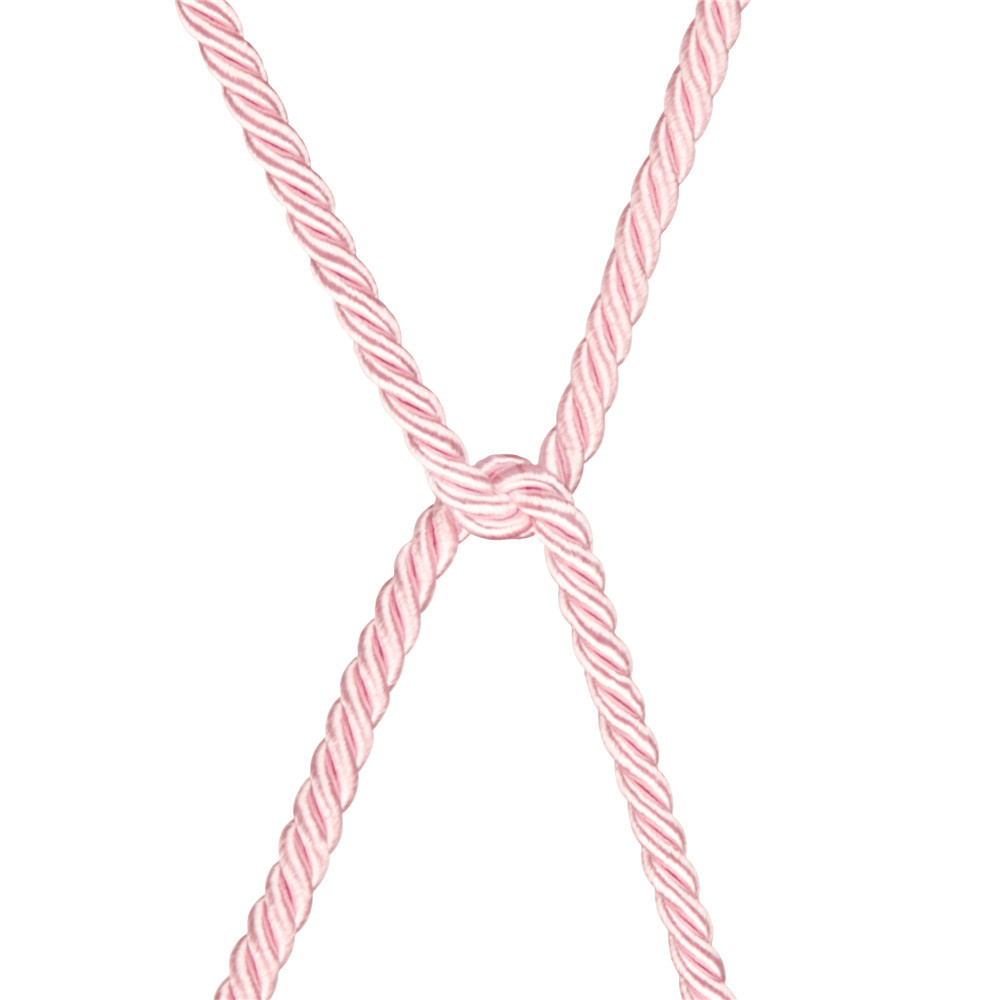 Elevate your bondage artistry with the Rebellion Reign Rose ... Lovetoy - Rebellion Reign Silky Bondage Rope 10m - Pink photo-6