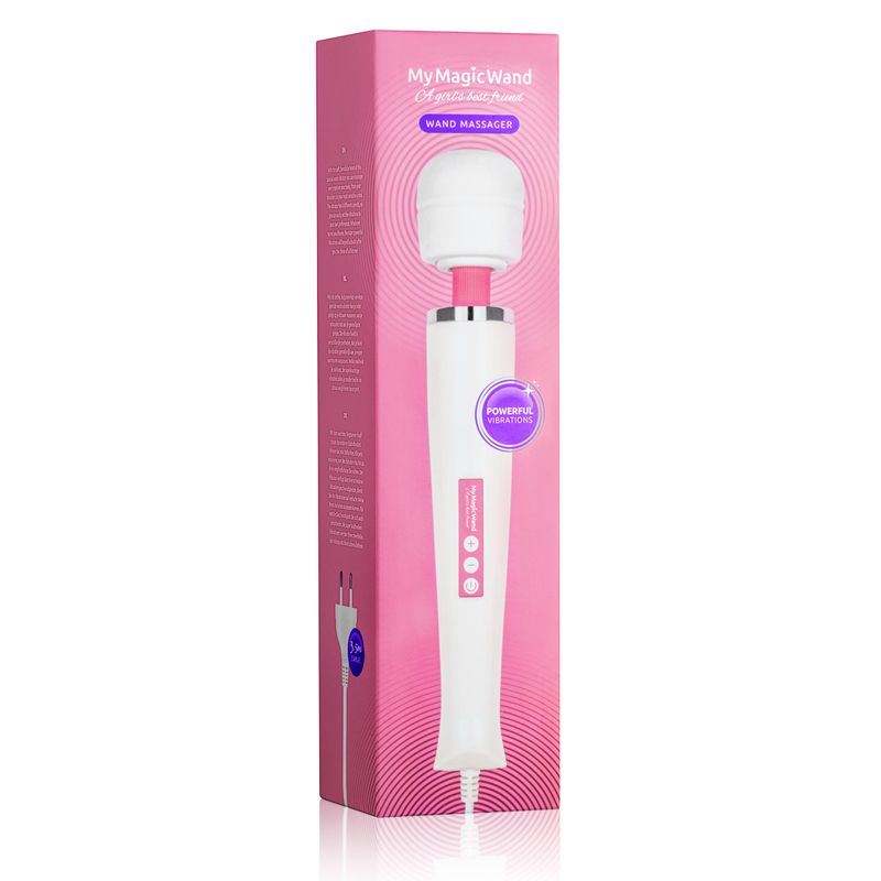 Meet MyMagicWand, a very powerful vibrator with an elegant d... MyMagicWand - Powerful Vibro Massager - Pink photo-7