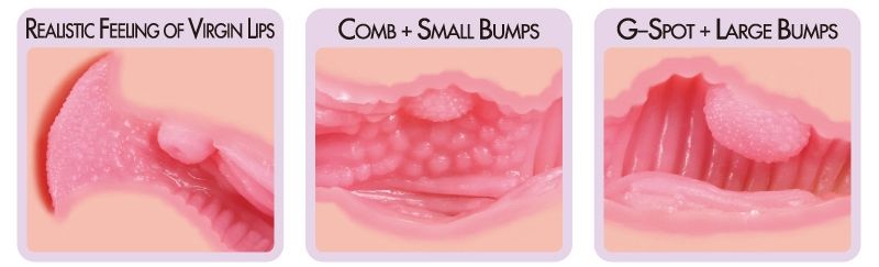 Compact and portable, this realistic masturbator is durable ... Kokos - Haru Mini Masturbator photo-5