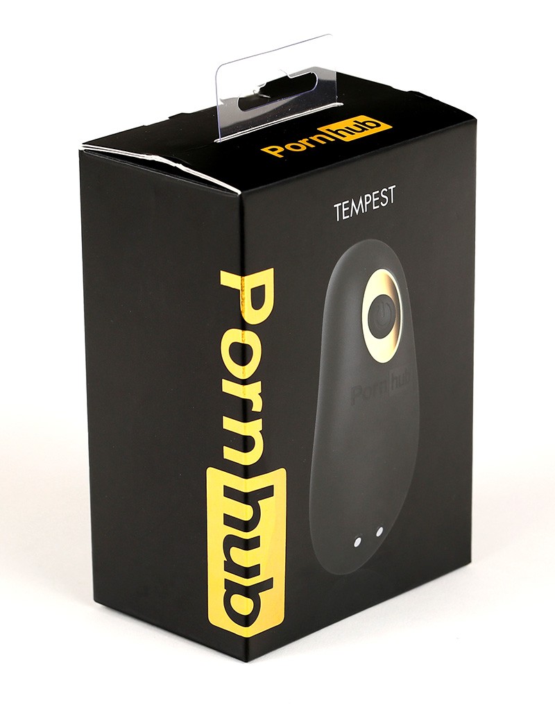 This close-fitting clit stim provides targeted vibrations wh... PornHub - Tempest Clitoris Stimulator - Black photo-8