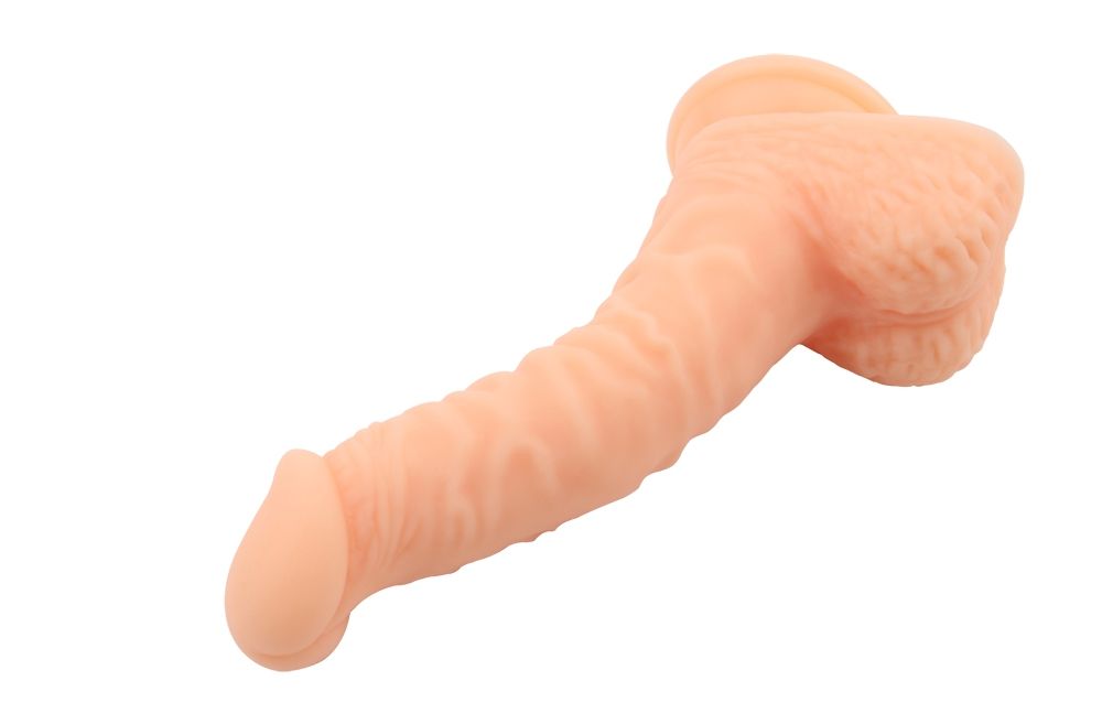 Anti-bacterial, Strong suction cup, Harness compatible.
Mat... Chisa - Politician Dildo 7.7" - Flesh photo-3