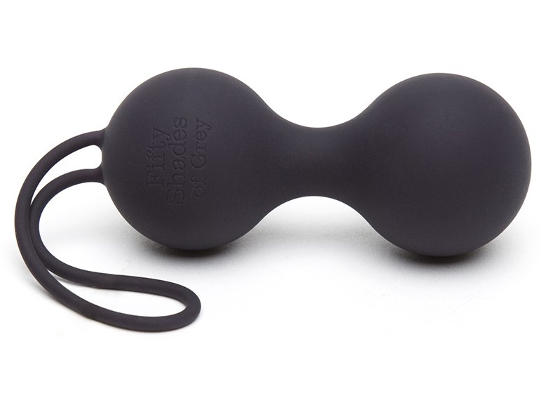 Colour changing 90g silicone jiggle balls, based on a best s... Fifty Shades of Grey - Inner Goddess Jiggle Balls - Purple photo-6