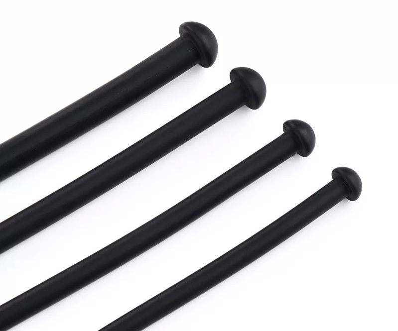 Silicone urethral sound with slender style that easy to inse... MT - Silicone Urethral Plug 8.5mm - Black photo-9