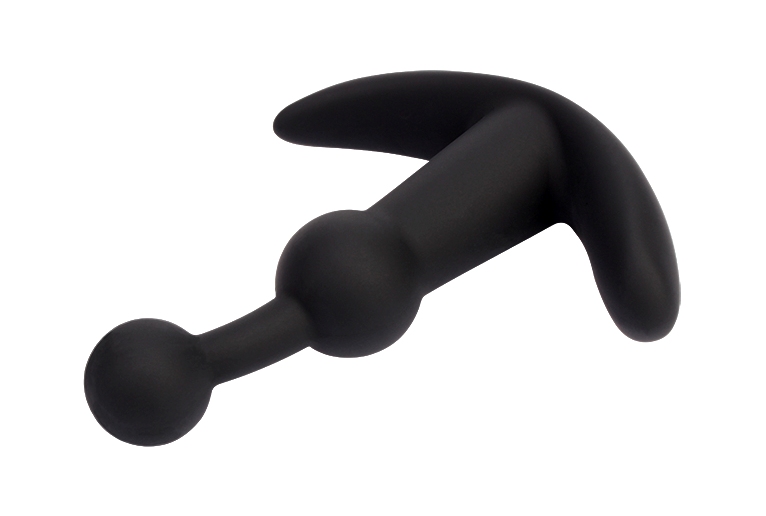 Phthalates Free, Waterproof, 10 Frequency Vibration, Unisex,... Chisa - Playful Beaded Anal Vibe - Black photo-3