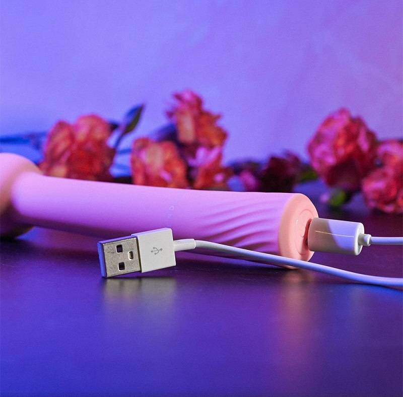 Ultimate flexibility in a powerful wand! This versatile toy ... Gender X - Flexi Wand Vibrator - Pink photo-8