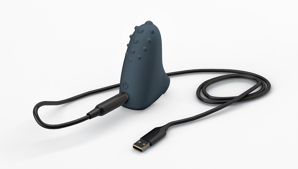 MAGIC FINGER is a discrete clitoral vibrator that stimulates... Dorcel - Magic Finger Vibrator - Grey photo-4