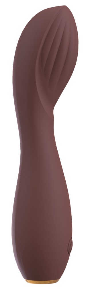 The vibrator Hazel 05 from You2Toys impresses with its curve... You2Toys - Hazel 05 Vibrator - Brown photo-5