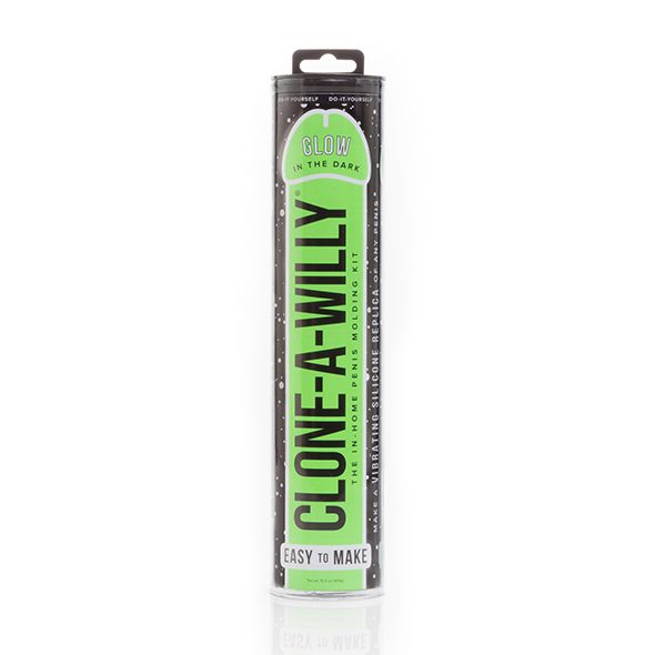 The Glow in the Dark Clone-A-Willy's quick-set molding p... Clone A Willy - Kit Glow-in-the-Dark Dildo - Green photo-4
