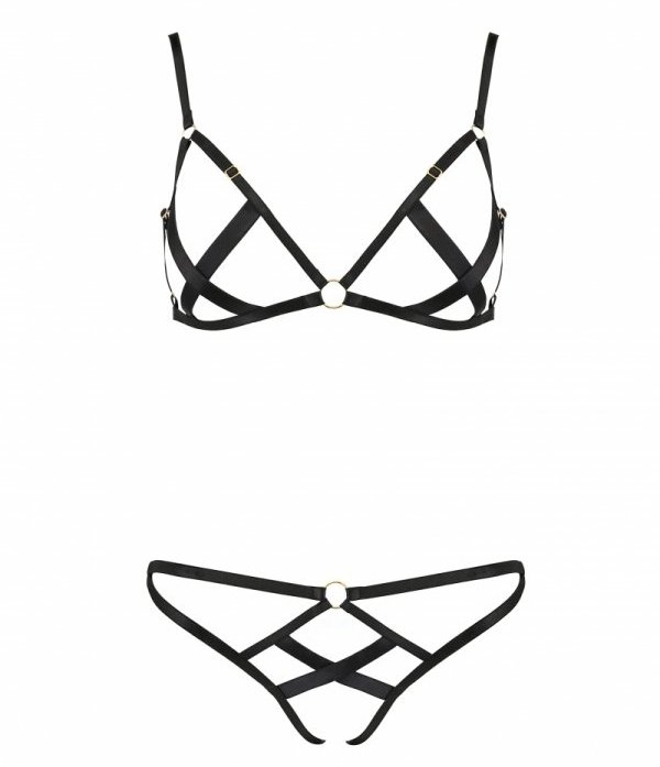 Nicky is a bold, definitely extravagant proposition as an al... Passion - Nicky Set - Black - L/XL photo-5