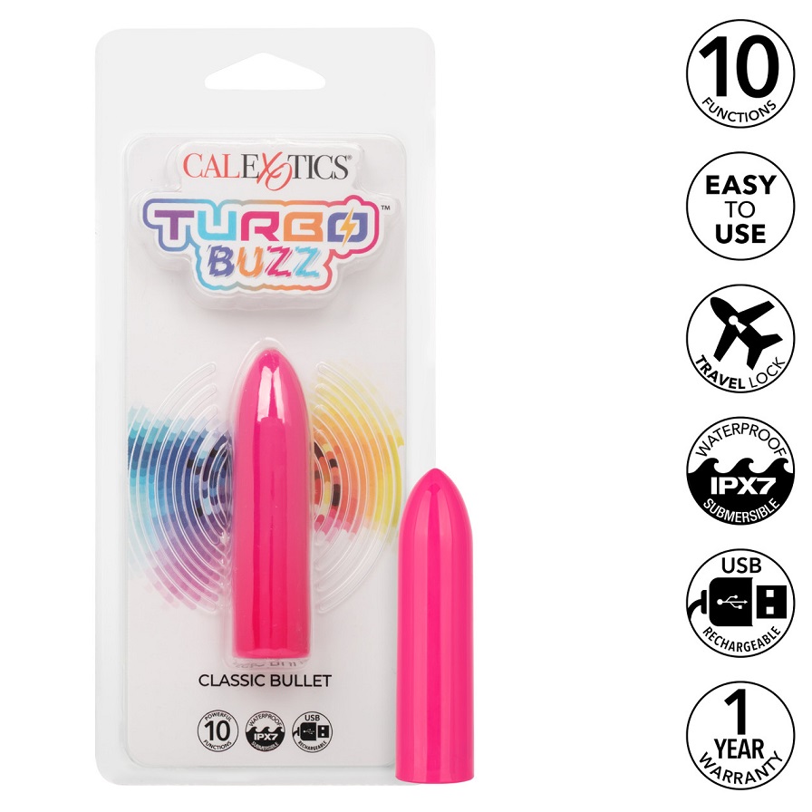 CEN - Turbo Buzz 经典震动子弹 - 粉红色 CEN - Turbo Buzz 经典震动子弹 - 粉红色 照片-8