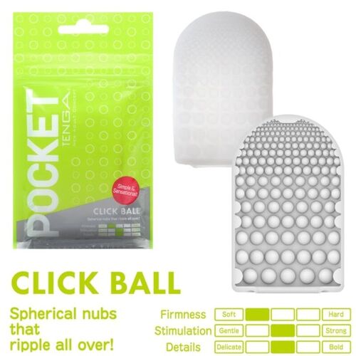 This new stage is Tenga - Pocket Click Ball - Green photo-2