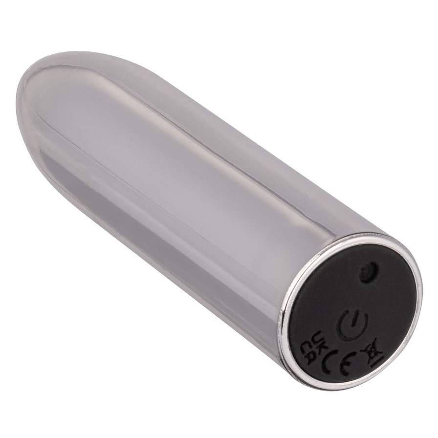 Introducing the Turbo Buzz Classic Mini Bullet, the epitome ... CEN - Turbo Buzz Classic Mini Vibro Bullet - Silver photo-4