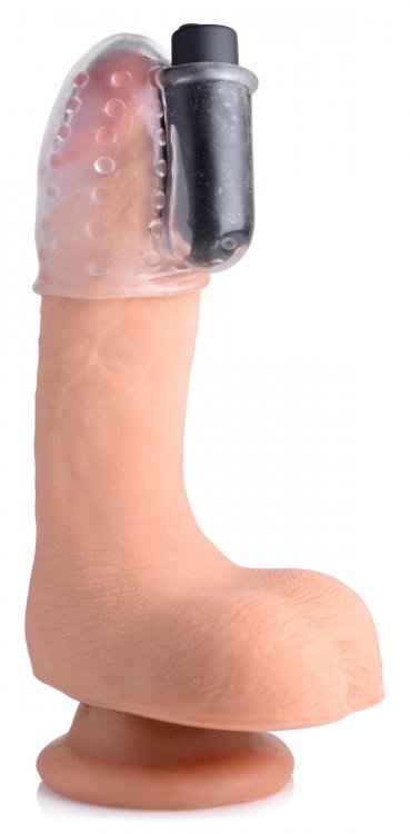 Designed to stimulate and tease! Secure this Head Teaser on ... Trinity Vibes - 28X Penis Head Teaser - Clear photo-4