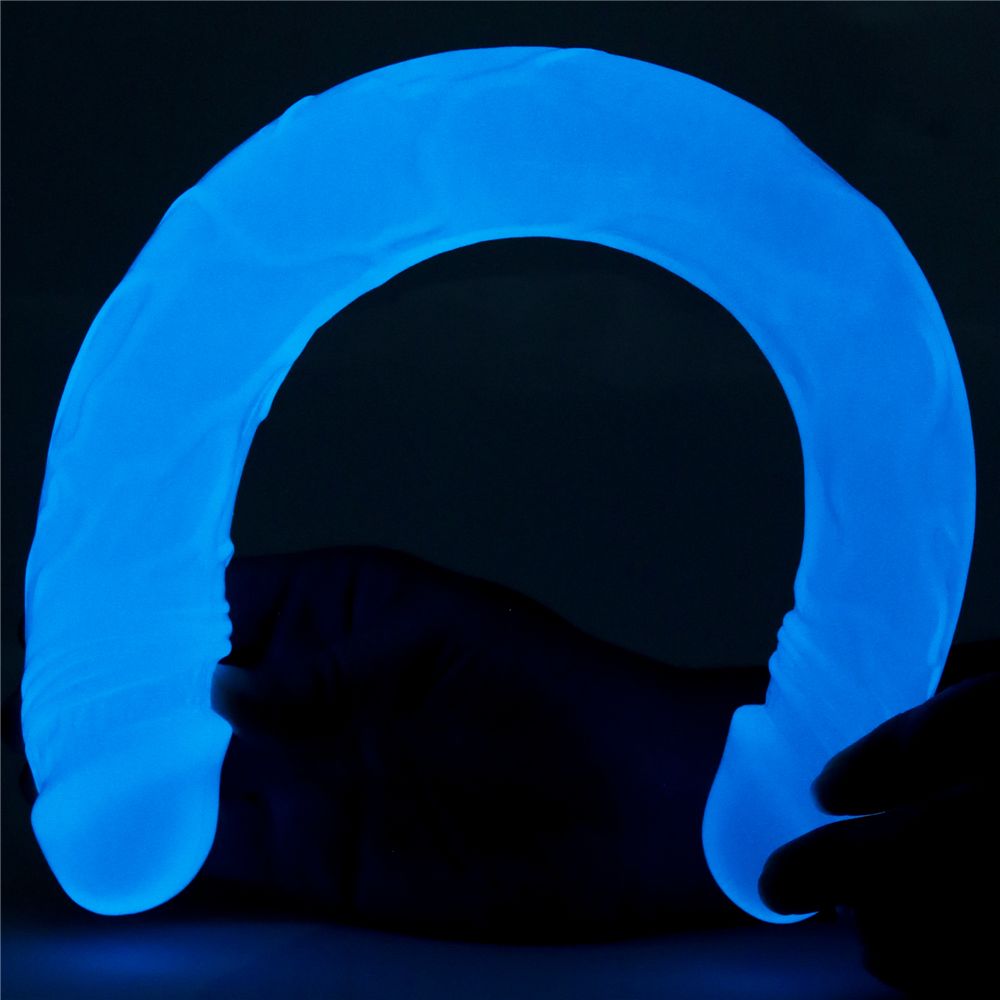 Illuminate your darkest pleasures with Lumino play dildo.
Lu... Lovetoy - 14" Lumino Play Double Dildo - Clear photo-10