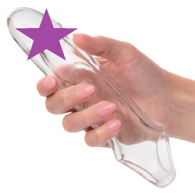 Introducing the Performance Maxx Clear Extension 6.5", ... CEN - Performance Maxx 1.5" Penis Extender - Clear photo-2