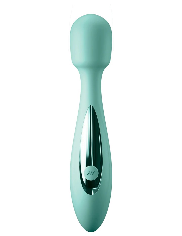 Meet the wand that does it all (and then some). Desi... JimmyJane - Canna Massager w Attachment - Green photo-3