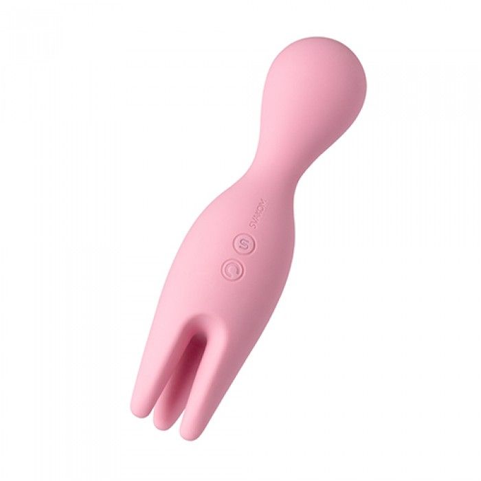 Nymph is a powerful and cute vibrator with a unique appearan... SVAKOM - Nymph Stimulator - Pale Pink photo-4