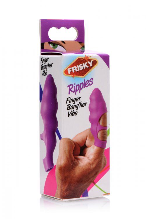 Whether you are spending an evening pleasuring yourself or h... Frisky - Finger Bang-Her Vibe - Purple photo-3