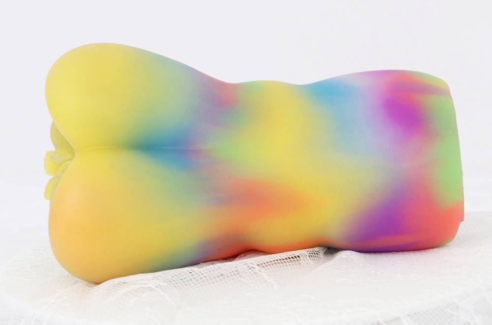 Glow in dark masturbator were made of light enable material,... FAAK - Fantasy Pussy Masturbator - Luminous photo-6