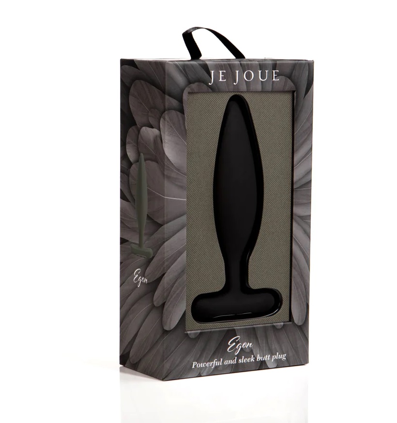 The Egon vibrating butt vibrator is designed for its multi-s... Je Joue - Egon Vibro Butt Plug - Black photo-17