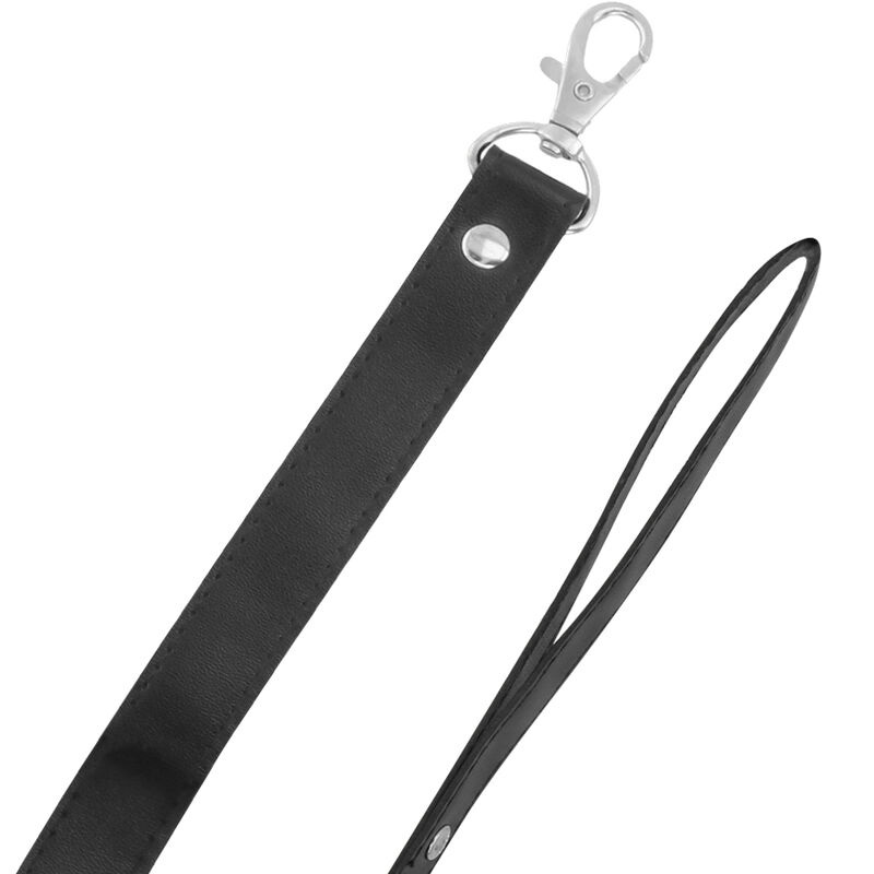 When you want to be in total control, this strong yet comfor... Darkness - Collar w Leash - Black photo-2