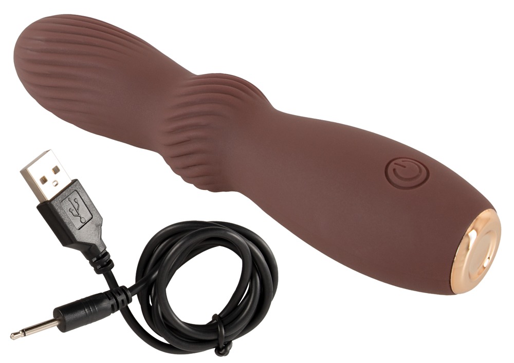 The vibrator Hazel 04 from You2Toys impresses with its delig... You2Toys - Hazel 04 Vibrator - Brown photo-8