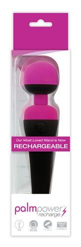 Palmpower - Recharge Massager Wireless USB Charging - Fuschia photo