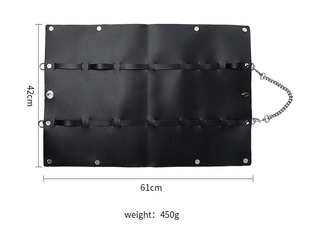 Leather bondage set with packing bag
Material: ... MT - Leather Bondage Set w Bag - Black photo-5