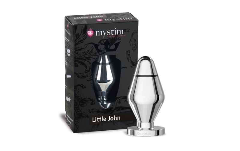 Little John is more than just a playboy und for that he love... Mystim - Little John Butt Plug S - Silver photo-5