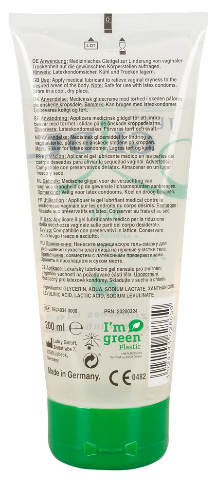 Just Glide 有機系列配方成份100%提取自植物,並以甘蔗為原料製造瓶身,是款十分適合環保人士及純素主義者的潤滑... Just Glide - 有機醫用級水性潤滑劑 - 200ml 照片-3