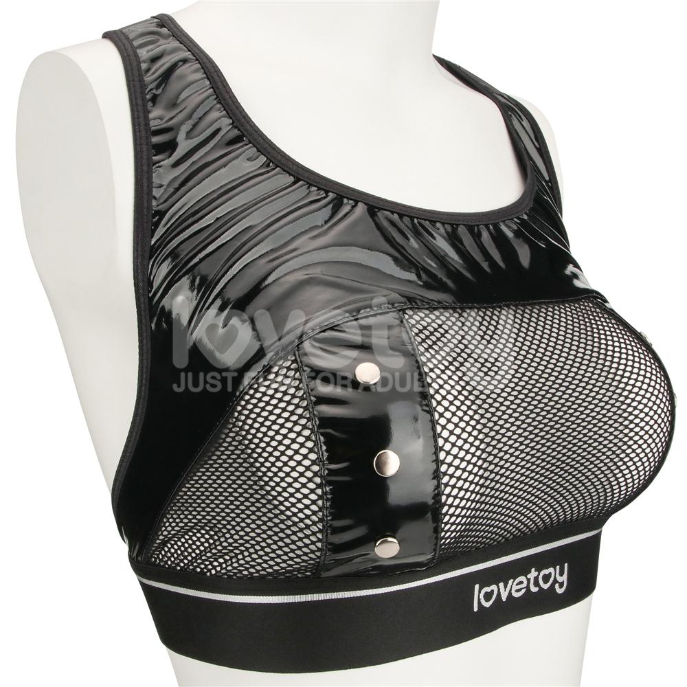 Discover the thrilling fusion of innovation and allure with ... Lovetoy - Rebellion Reign Harness Strap-On Set XS/S - Black photo-5