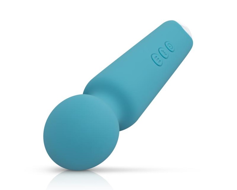 This wand vibrator from the Cala Azul collection is perfect ... Cala Azul - Maria Wand Vibrator - Blue photo-5