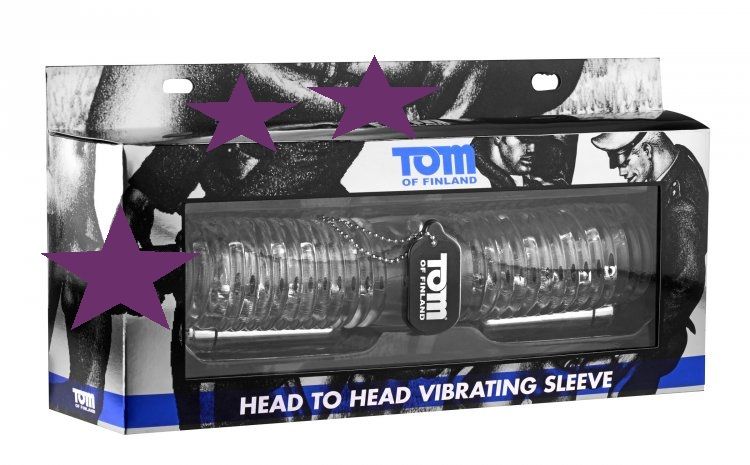 Go head to head with this vibrating double stroker.
Powerfu... TOF - Head to Head Vibrating Sleeve photo-12