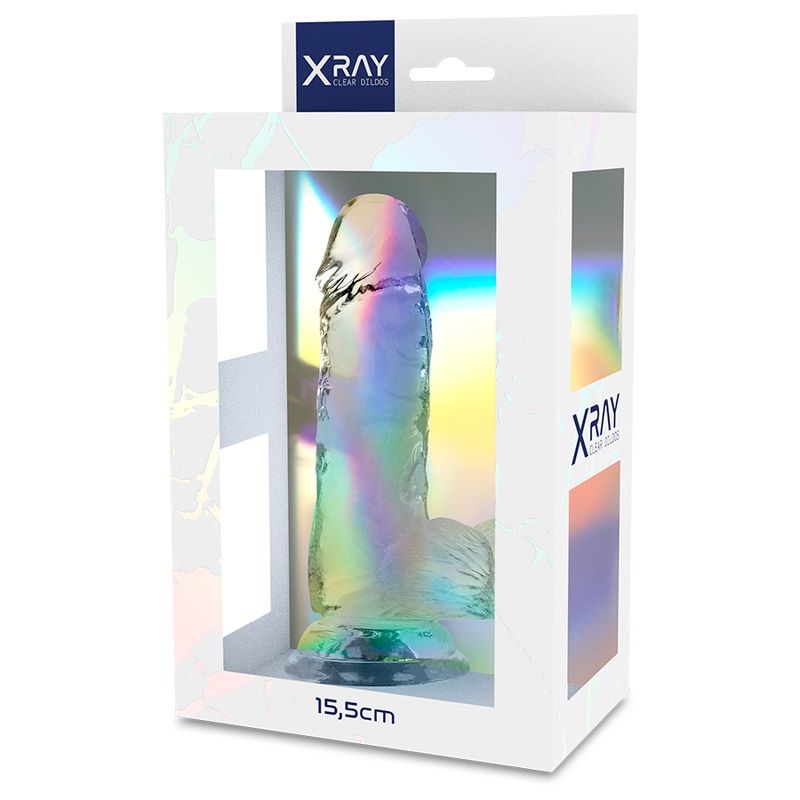 X Ray Clear is a true pleasure experience with a specially d... X Ray - Strap-On Harness w 15.5cm Realistic Dildo photo-11