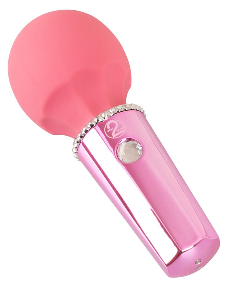 Stylish glamour design for hot sensations!
Small & compact m... You2Toys - Mini Wand Massager - Berry photo-3