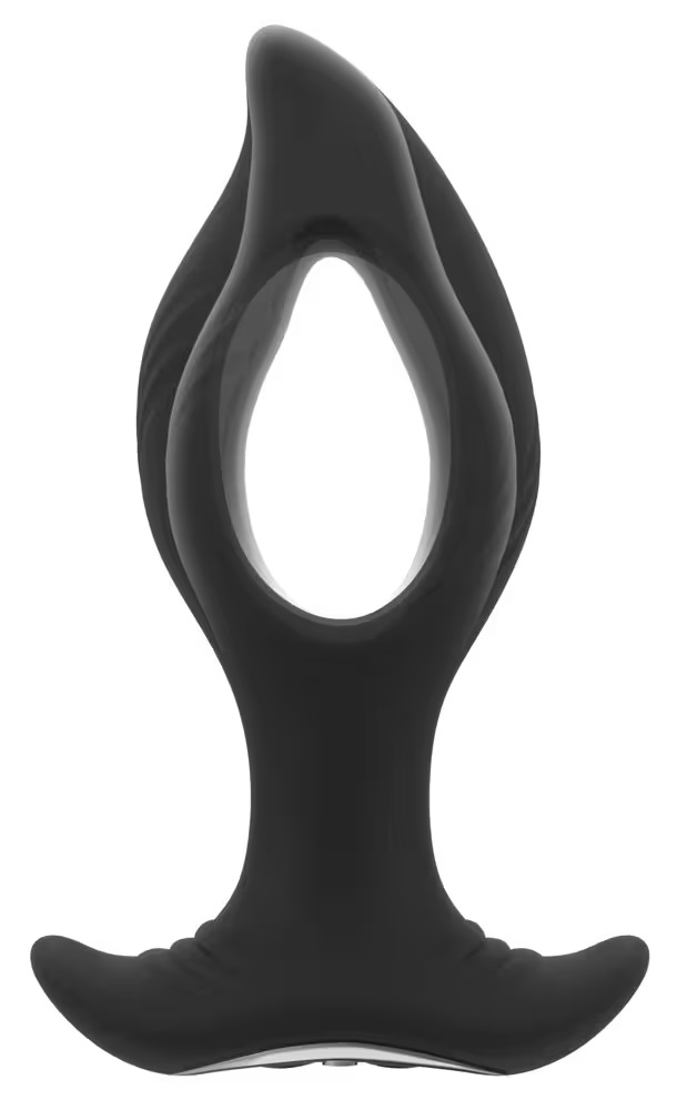 Easily inserted for intense anal fun!
The RC Butt Plug with ... ANOS - Vibro Butt Plug w Hole - Black photo-5