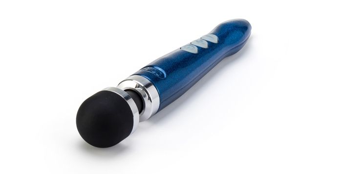 The stylish Doxy Die Cast 3R is a high quality wand vibrator... Doxy - Massager Die Cast 3R - Blue photo-3