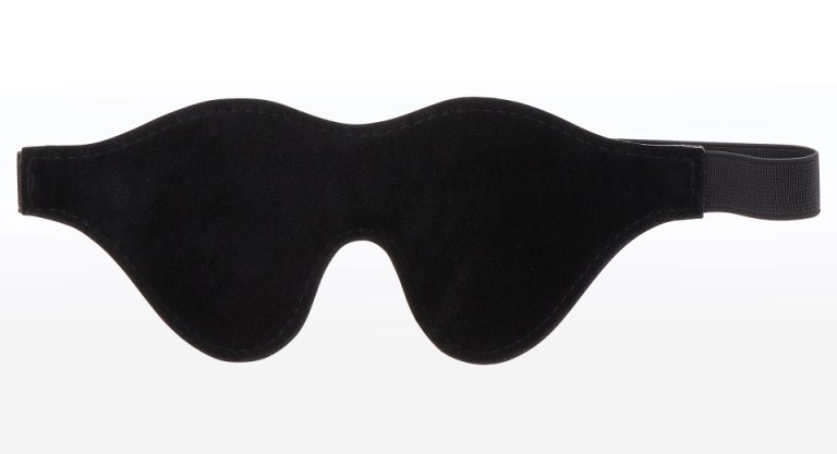 This vegan leather Intense Dark Blindfold is lined with soft... Taboom - Intense Dark Blindfold - Black photo-4